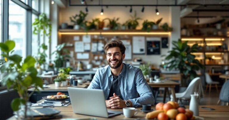 Startup Nation : jeunes entrepreneurs dans un espace de coworking moderne, symbole de l'innovation