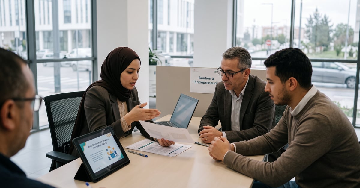 Aide financement création entreprise Algérie - dispositifs et aides disponibles