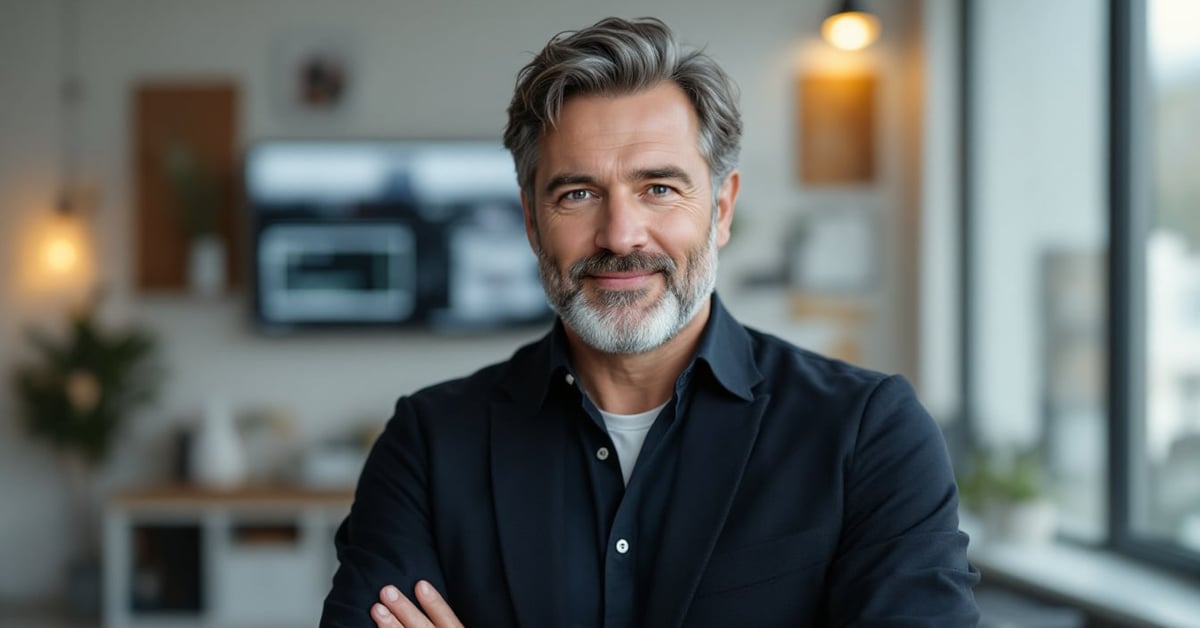Chef de projet transformation digitale travaillant sur des outils numériques dans un bureau moderne