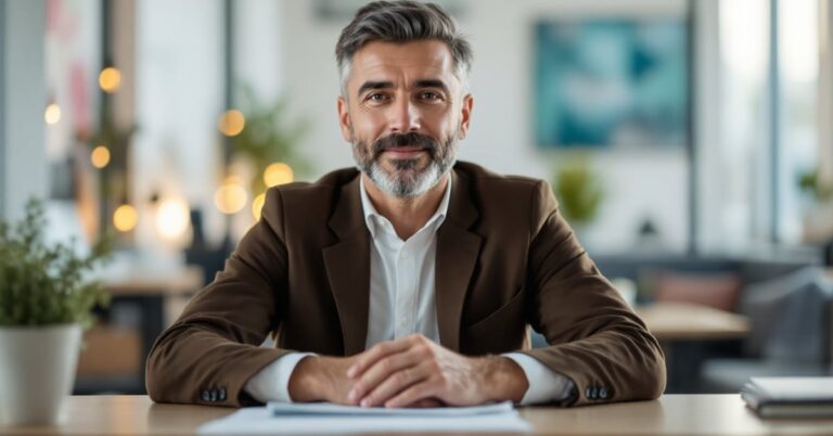 Financement utilitaire entreprise : véhicule de livraison professionnel devant des locaux commerciaux